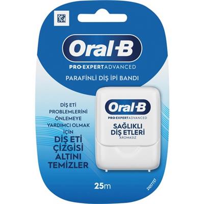 Oral-B Diş İpi Pro-Expert Advanced Sağlıklı Diş Etleri 25 M Plak Temizleme Etkisi