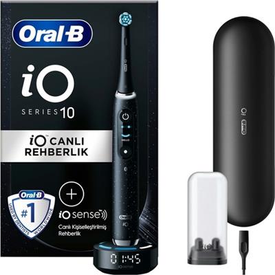 Oral-B iO 10 Şarjlı Diş Fırçası - Kozmik Siyah