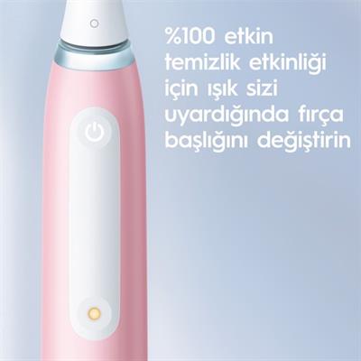 Oral-B iO 3 Şarjlı Diş Fırçası - Pembe