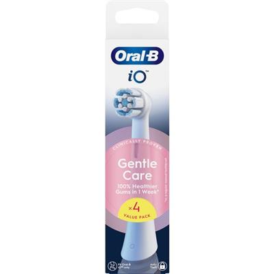 Oral-B iO Gentle Care Beyaz Diş Fırçası Yedek Başlığı 4 Adet