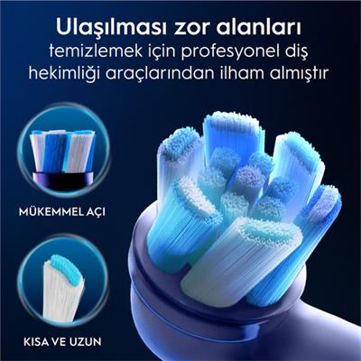 Oral-B iO Ultimate Clean Beyaz Diş Fırçası Yedek Başlığı 2 Adet