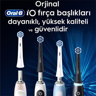 Oral-B iO Ultimate Clean Siyah Diş Fırçası Yedek Başlığı 4 Adet