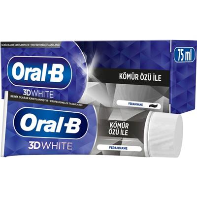 Oral-B Pro 3d White Kömür Özlü Diş Macunu 75 Ml