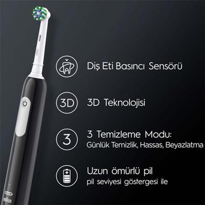 Oral-B Pro Series 1 Şarjlı Diş Fırçası - Siyah
