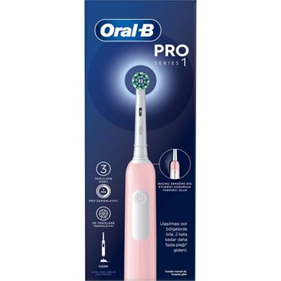 Oral-B Pro Series 1 Şarjlı Diş Fırçası 100% Etkin Temizlik Orta Sertlikte Fırça Kılı 1 Adet