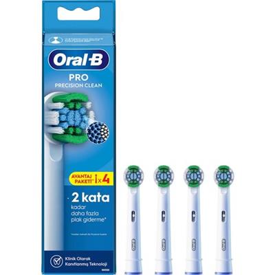 Oral-B Şarjlı Diş Fırçası Yedek Başlığı Precision X-Filament 4 Adet Ürün