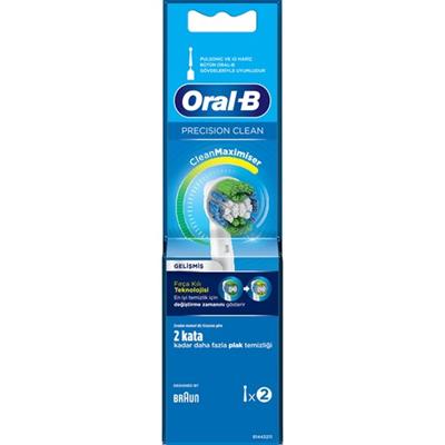 Oral-B Şarjlı Diş Fırçası Yedek Başlığı Precision Clean 2li
