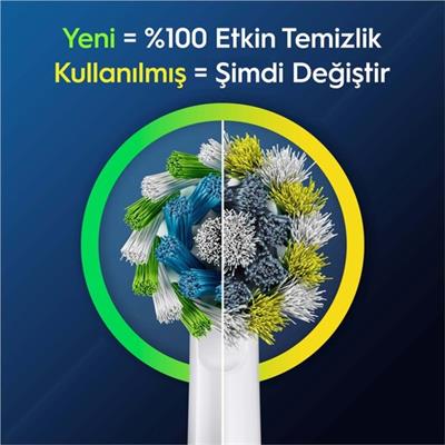 Oral-B Şarjlı Diş Fırçası Yedek Başlığı Cross Action X-Filament 4 adet ürün