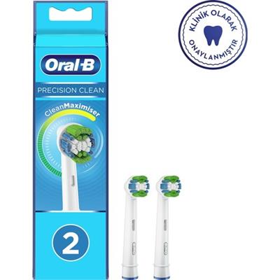 Oral-B Şarjlı Diş Fırçası Yedek Başlığı Precision Clean 2li
