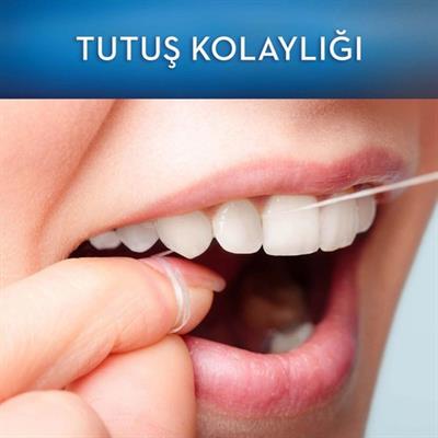 Oral-B Süper Diş İpi - Diş Teli ve Köprü Temizliği İçin Sert Uçlu, Süngerimsi ve Normal İp, 50 Adet