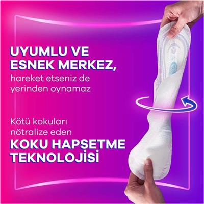 Orkid Platinum Uzun Extra (Boy 3) Dörtlü Paket 24 Adet Süper Ekonomik Hijyenik Ped