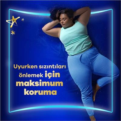 Orkid Ultra Gece Ekstra Max (Boy 6) 14 adet Hijyenik Ped