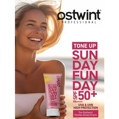 Ostwint Ton Eşitleyici Pembe Güneş Kremi 90ML