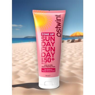 Ostwint Ton Eşitleyici Pembe Güneş Kremi 90ML