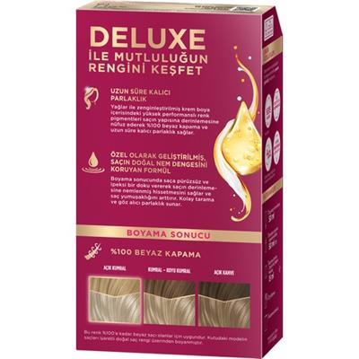 Palette Deluxe 10-1 Küllü Açık Sarı Zengin Yağ Bakımı Kit Saç Boyası Bakım Maskesi