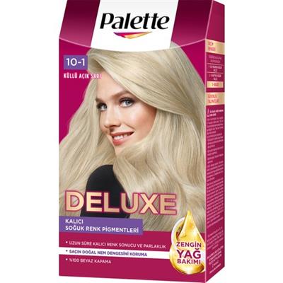 Palette Deluxe 10-1 Küllü Açık Sarı Zengin Yağ Bakımı Kit Saç Boyası Bakım Maskesi