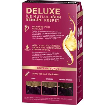 Palette Deluxe 4-99 Ametist Moru Zengin Yağ Bakımı Kit Saç Boyası Bakım Maskesi