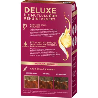 Palette Deluxe 7-77 Yoğun BakırZengin Yağ Bakımı Kit Saç Boyası Bakım Maskesi