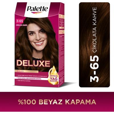 Palette Deluxe Kalıcı Renkler 3-65 Çikolata Kahve Saç Boyası