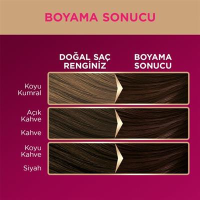 Palette Deluxe Kalıcı Renkler 3-65 Çikolata Kahve Saç Boyası