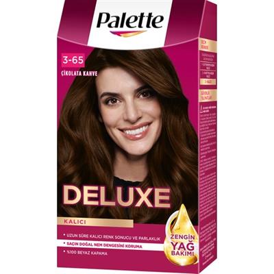 Palette Deluxe Kalıcı Renkler 3-65 Çikolata Kahve Saç Boyası