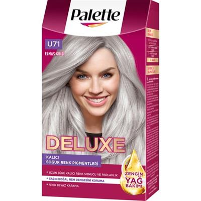 Palette Deluxe U71 Buzul Grisi Zengin Yağ Bakımı Kit Saç Boyası Bakım Maskesi