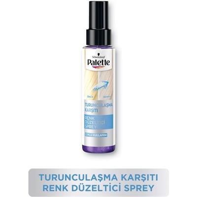 Palette Schwarzkopf Renk Düzeltici Sprey Canlandırıcı Etkiyle 100 ml Röfleli Saçlar İçin