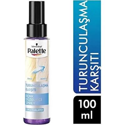Palette Schwarzkopf Renk Düzeltici Sprey Canlandırıcı Etkiyle 100 ml Röfleli Saçlar İçin