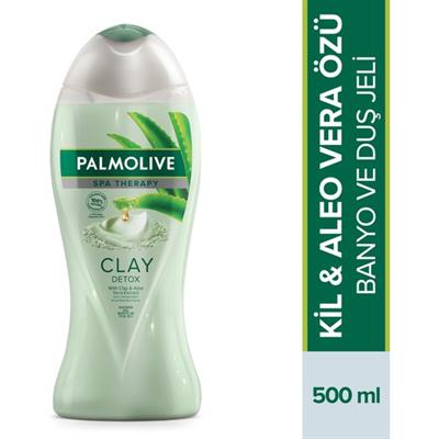 Palmolive Spa Therapy Clay Detox Kil ve Aloe Vera Özü Banyo ve Duş Jeli 500 ml