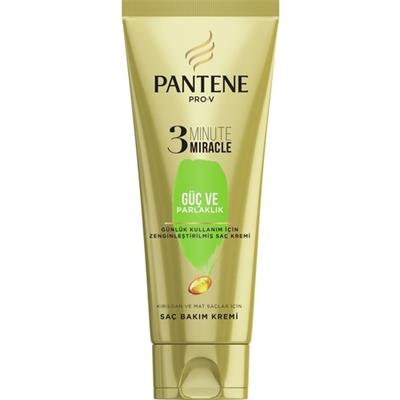 Pantene 3 Minute Miracle 200 ml Güç ve Parlaklık Saç Bakım Kremi