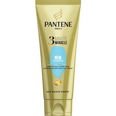 Pantene 3 Minute Miracle Nem Terapisi Saç Kremi 200 ml – Kuru ve Yıpranmış Saçlar İçin Yoğun Onarıcı Bakım