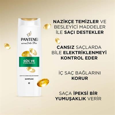 Pantene Güç Ve Parlaklık Şampuan 400Ml