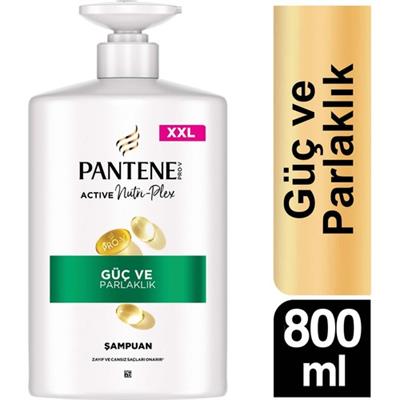 Pantene Güç ve Parlaklık Şampuan 800 ml