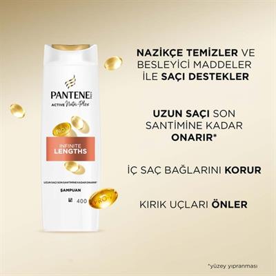 Pantene Infınıte Length Şampuan 400Ml