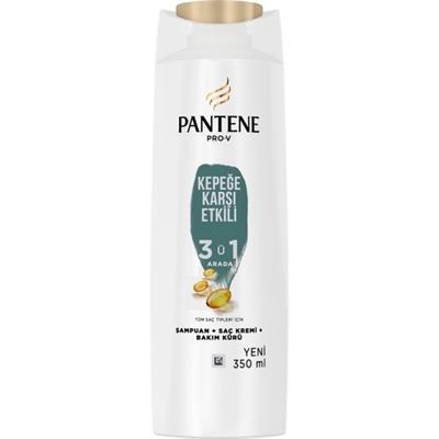 Pantene Kepeğe Karşı Etkili 3ü1 Arada Şampuan 350 ml