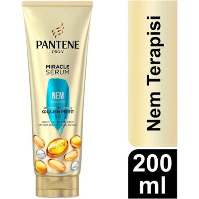 Pantene Miracle Nem Terapisi Saç Bakım Serumu 200 ml Antioksidan ve Lipid İçerikli Güçlendirici Formül