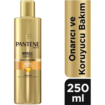 Pantene Miracle Şampuan Onarıcı ve Koruyucu Bakım Keratin Koruyuculu 250 Ml, Kuru, Mat ve Yıpranmış Saçlar Için