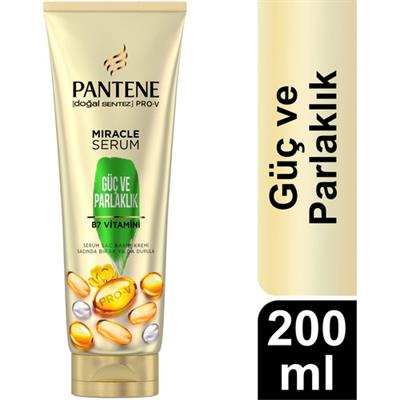 Pantene Mıracle Serum Güç & Parlaklık Saç Kremi 220 ml