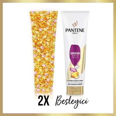 Pantene Superfood Gür Ve Güçlü Saç Bakım Kremi 275 Ml