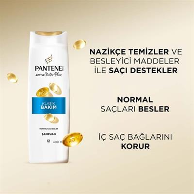 Pantene Temel Bakım Şampuan 400Ml
