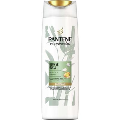 Pantene Uzun Ve Güçlü Saçlar Bambu Ve Biyotinli Şampuan 350 Ml