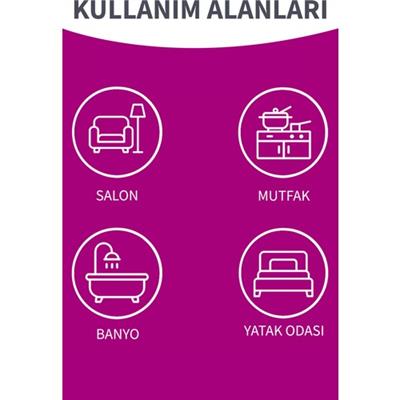 Parex Black Edition Otomatik Temizlik Seti - Paslanmaz Çelik Sap ve Orta Boy Mikrofiber Mop Başlığı, 360° Dönme Sistemi