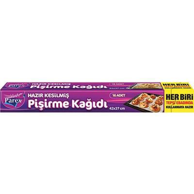 Parex Hazır Kesilmiş Pişirme Kağıdı 10lu