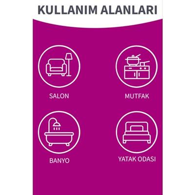 Parex Tornado Mikrofiber Döner Başlıklı Temizlik Seti Ergonomik Tasarım Ev ve Ofis İçin Yüksek Emicilik