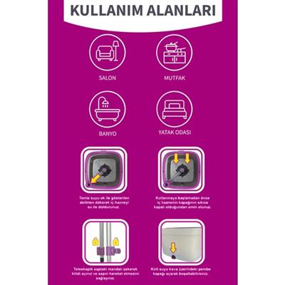 Parex Wondero Otomatik Temizlik Seti - Temiz & Kirlik Suyu Ayıran Özellik