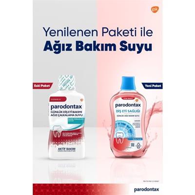 Parodontax Diş Eti Bakımı Ekstra Ferah Ağız Bakım Suyu 500ml​