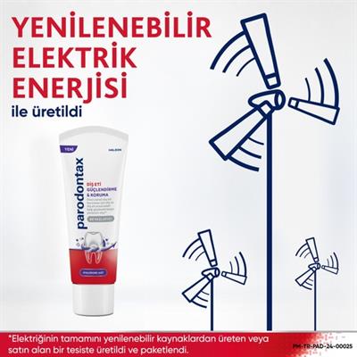 Parodontax Diş Eti Güçlendirme ve Koruma Hyalüronik Asitli & Beyazlatıcı Diş Macunu 75ML