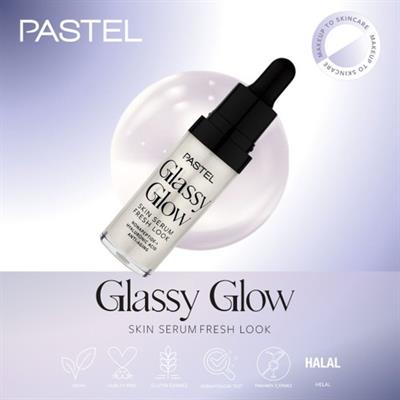 Pastel Glassy Glow Cilt Serumu 15 ml Hyaluronik Asitli Yenileyici ve Aydınlatıcı Tüm Cilt Tiplerine Uygun