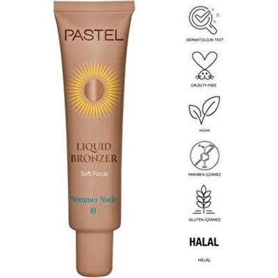 Pastel Lıquıd Bronzer No:10 Doğal Bronzluk Sağlayan Soft Focus Etkisiyle 10 ml
