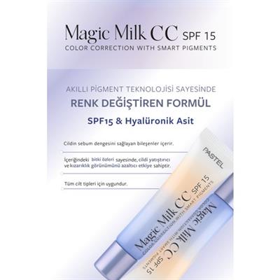 Pastel Magic Milk Color Correction 51 Medium Deep cc Krem